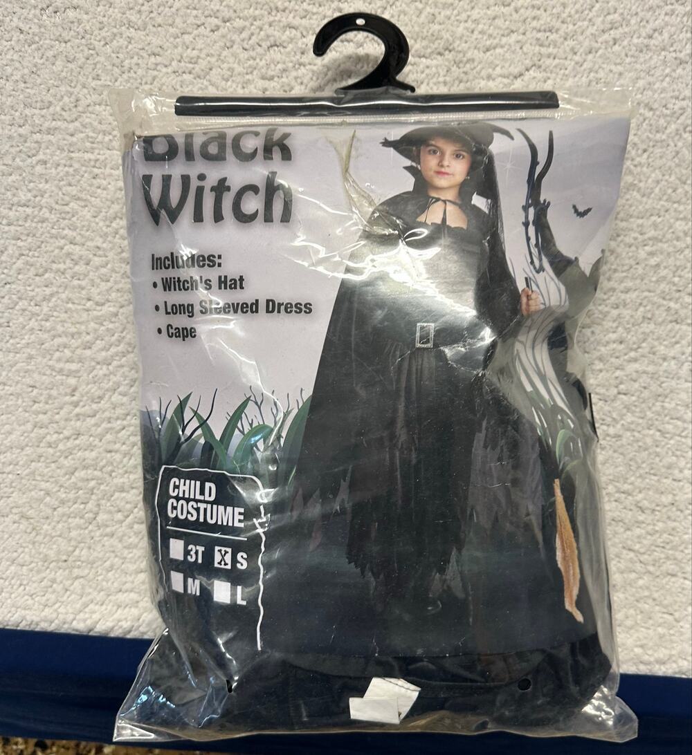 Spooktacular Creations Girls Black Witch Costume Small